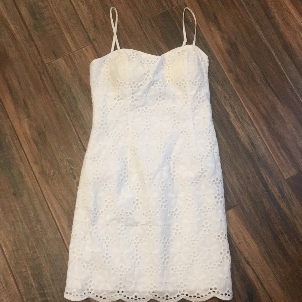 white Lilly Pulitzer dress